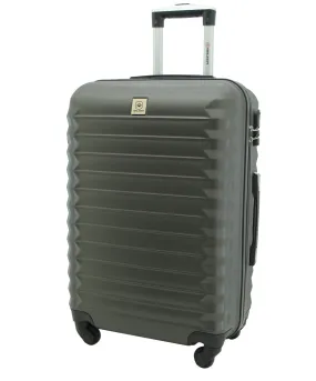 1597DG, 28" Airliner, Large Hardshell Spinner Suitcase-Dark Grey