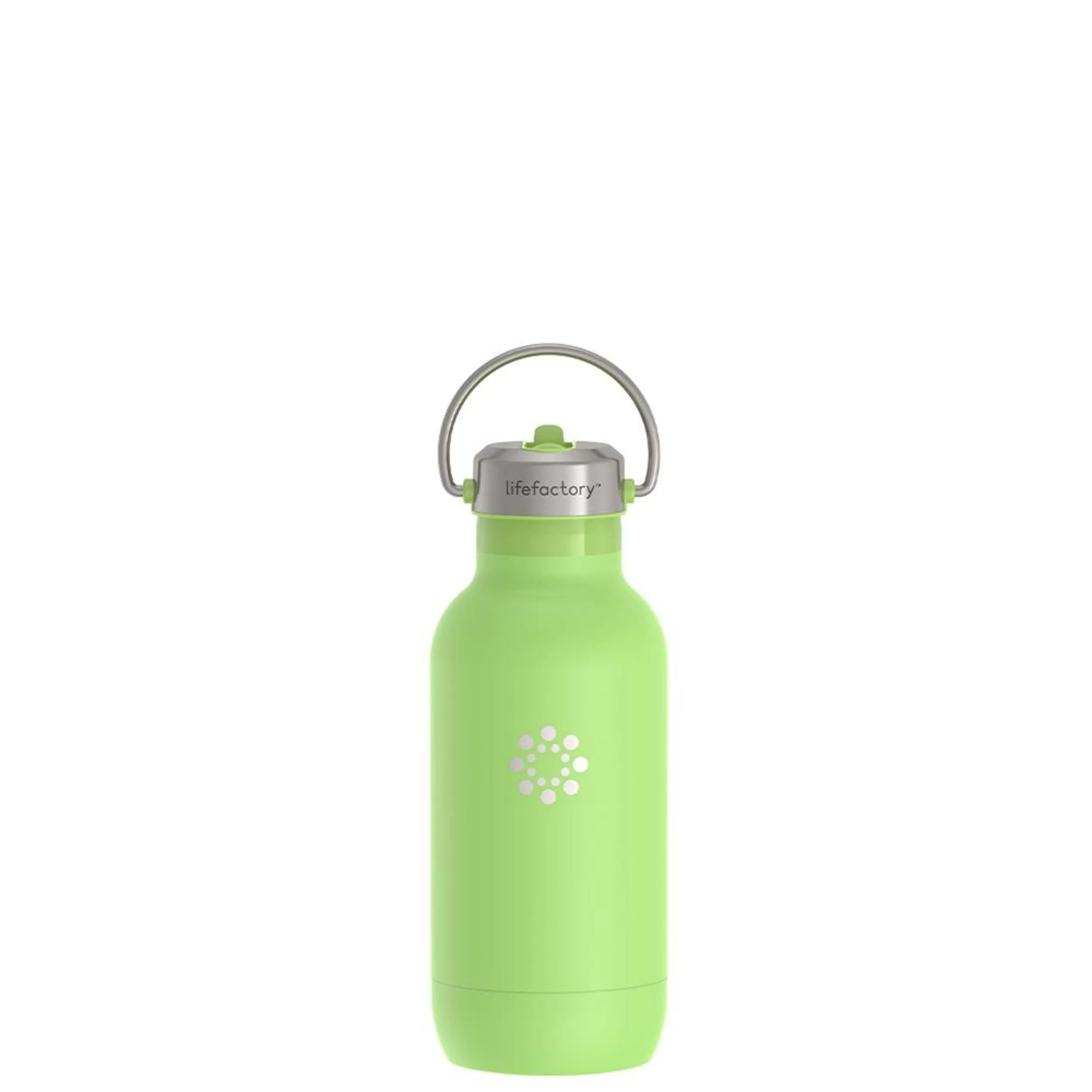 16oz Stainless Steel Water Bottle Straw Cap