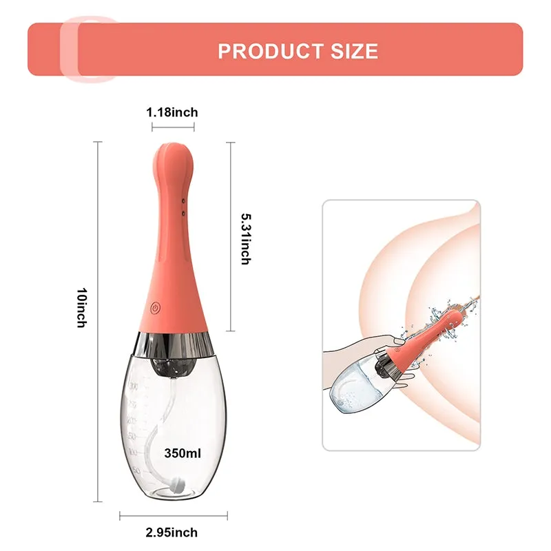 Automatic Silicone Enema With 3 Frequencies