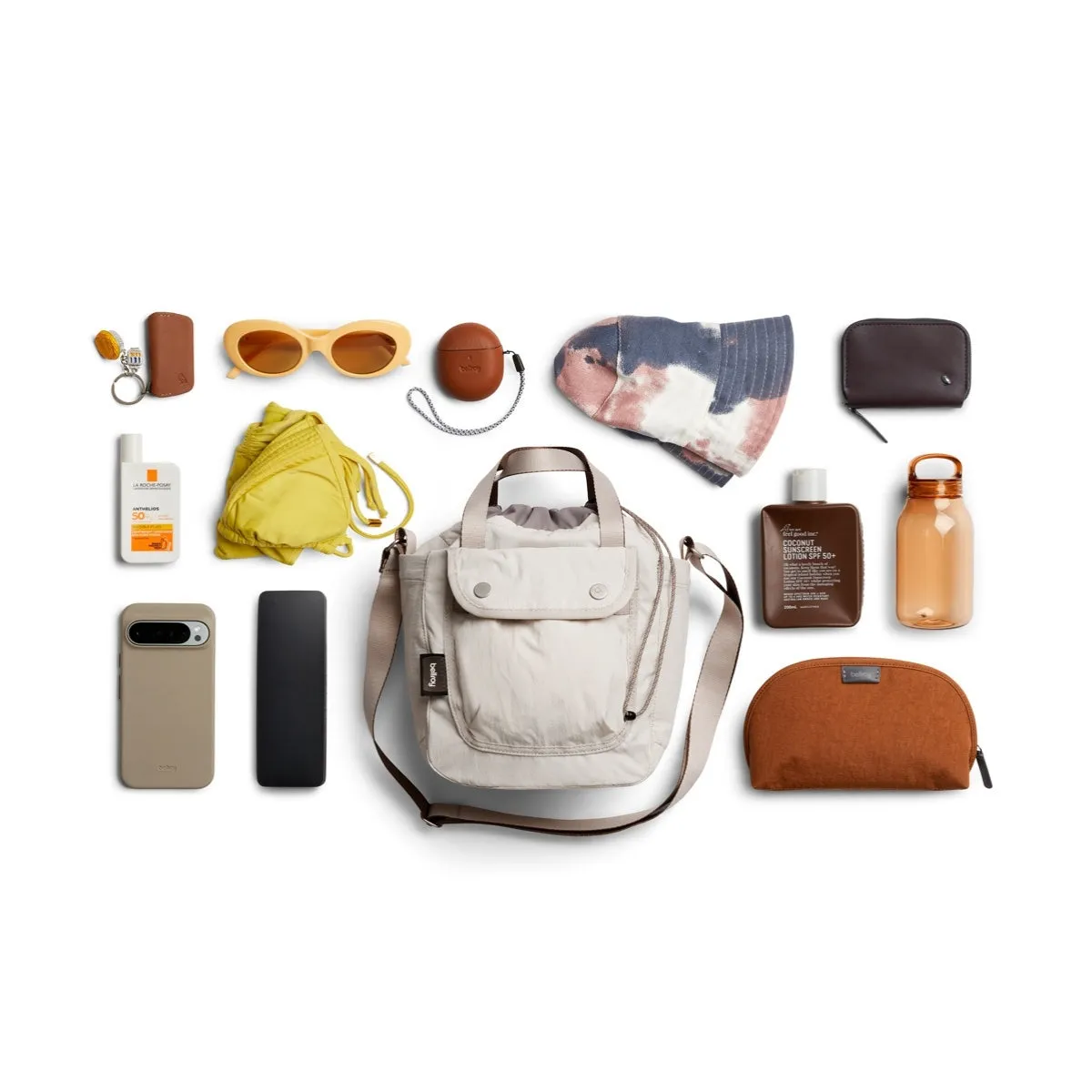 Bellroy Cinch Bucket Bag in Oat