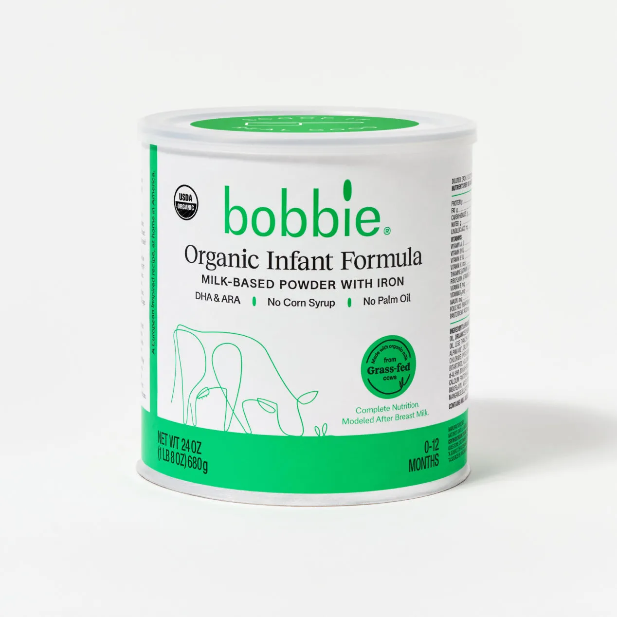 Bobbie Organic Infant Formula - RO