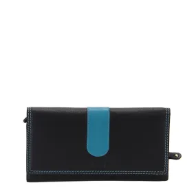 Celeste Continental Flap RFID Leather Wallet