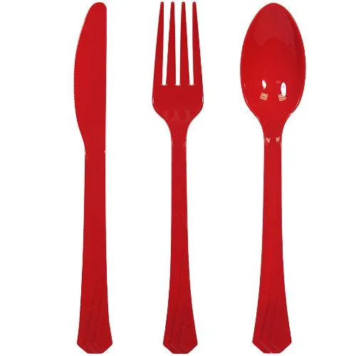 Deluxe Plastic Cutlery Combo