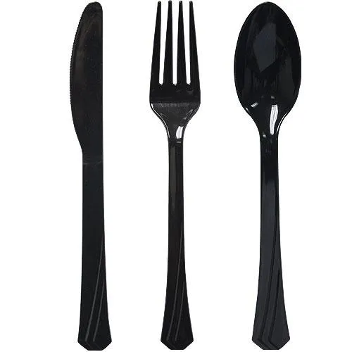 Deluxe Plastic Cutlery Combo