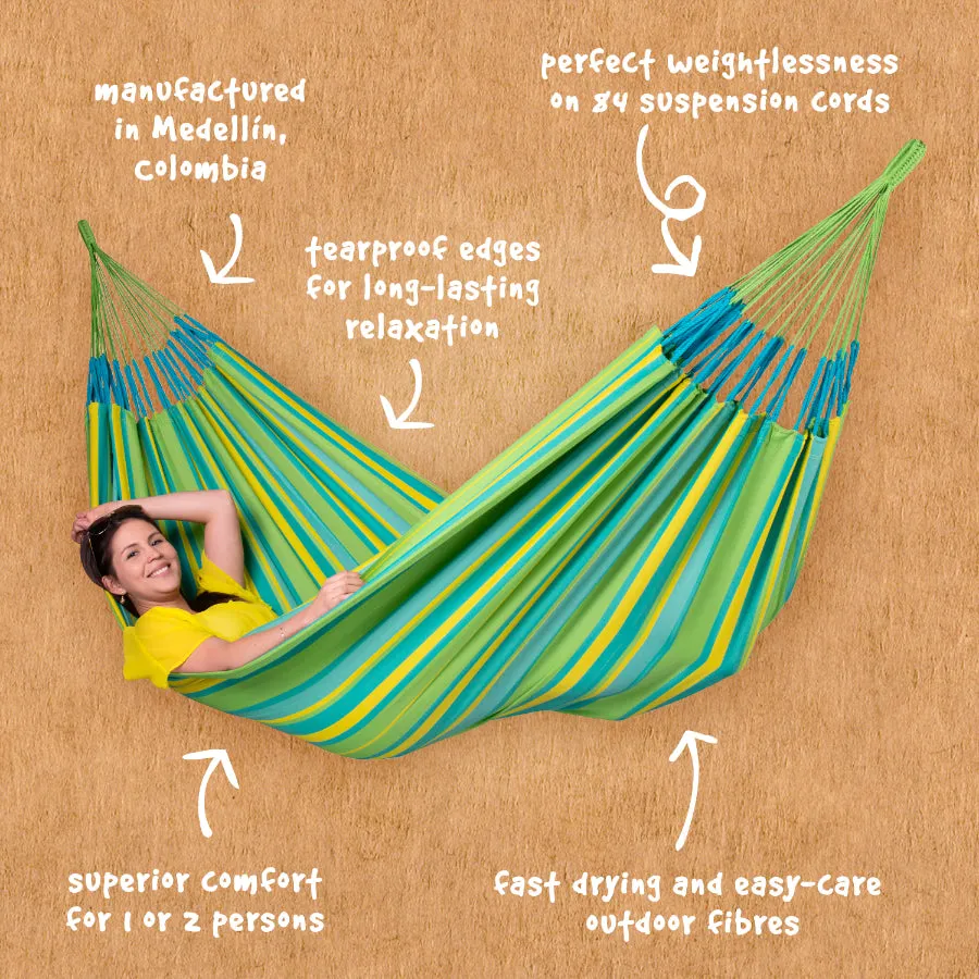 Double Hammock - Lime