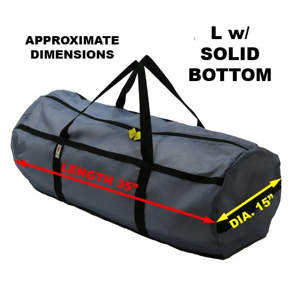 Duffel Bag with Solid Bottom - Large