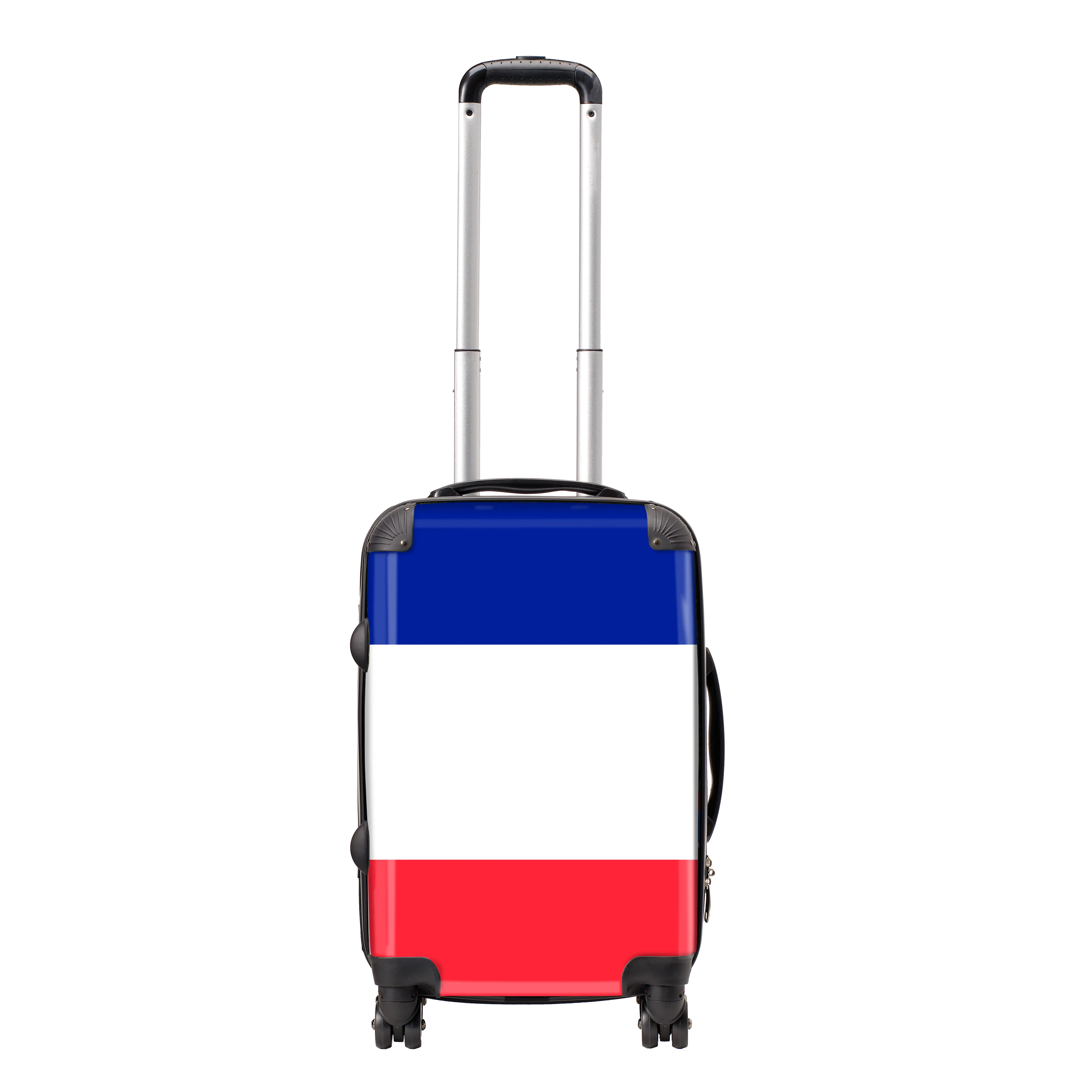 France Flag Luggage