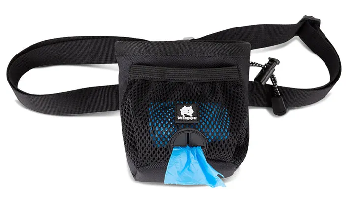 Hands-Free Training Treat Bag with Belt Clip - Whinhyepet