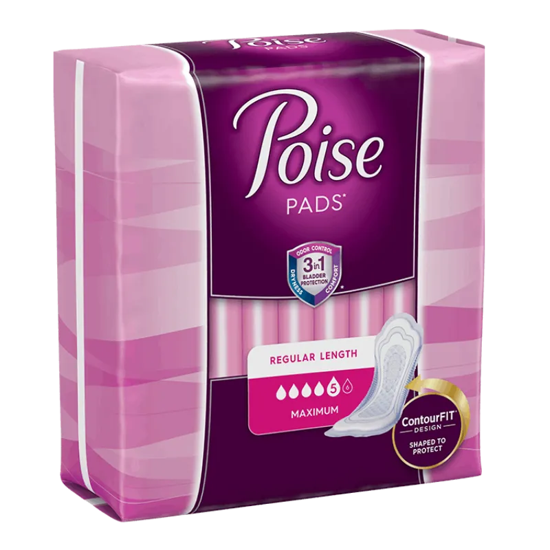 Poise Incontinence Pads (Jumbo Packs)