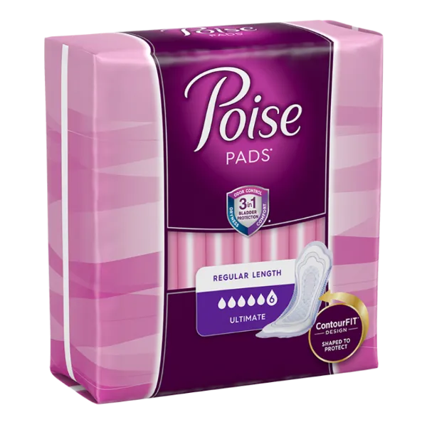 Poise Incontinence Pads (Jumbo Packs)