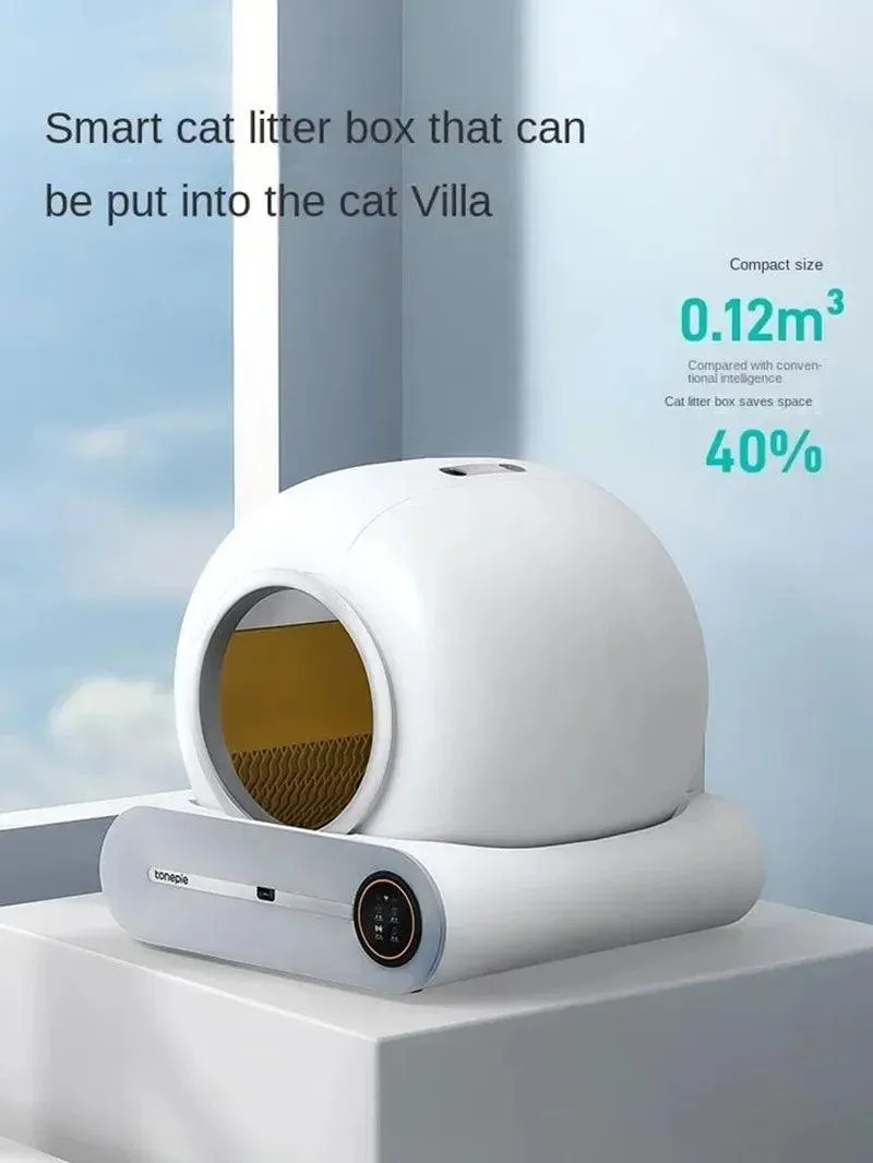 Smart Cat Litter Box with App Control