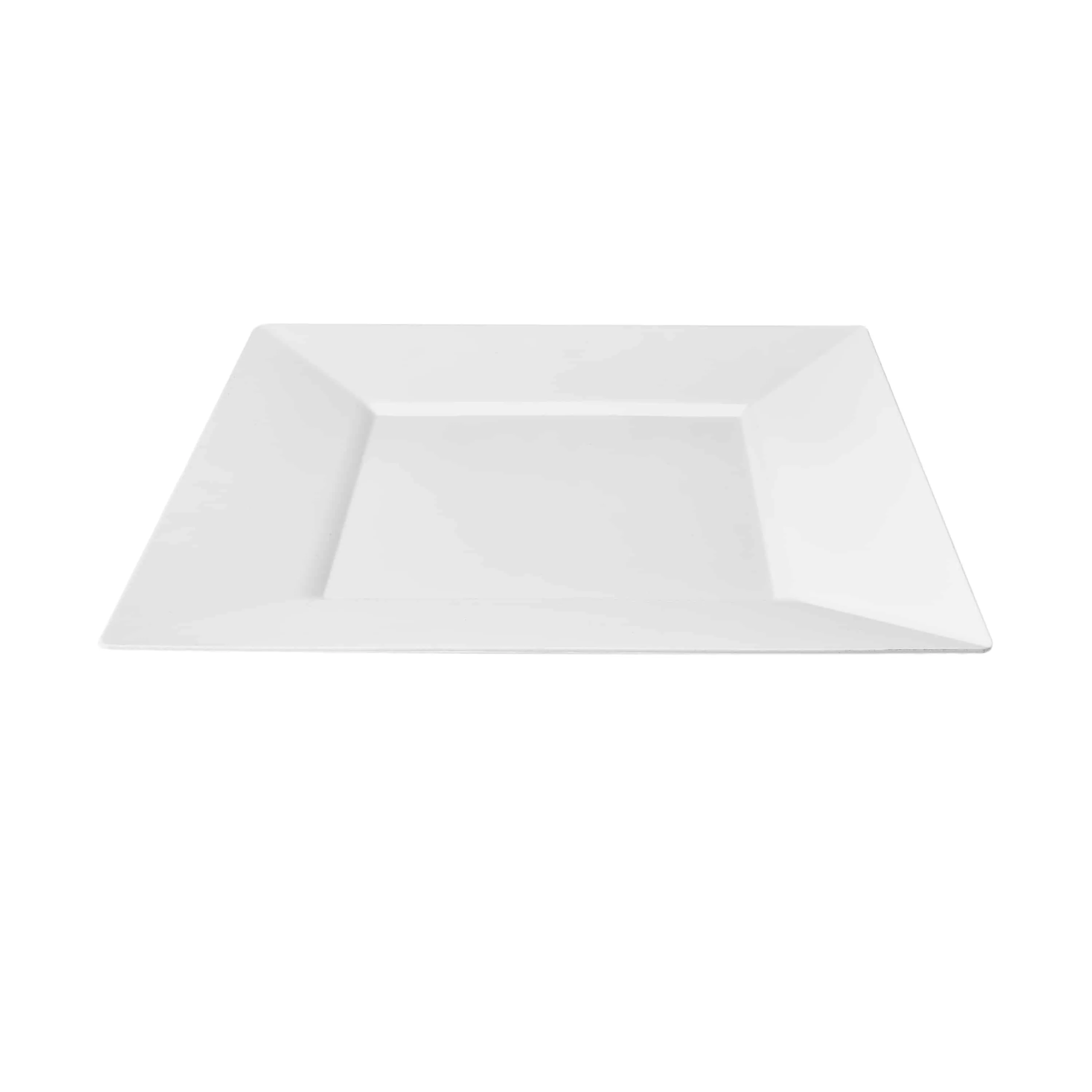 Squares Pearl Premium Plastic Square Dinnerware