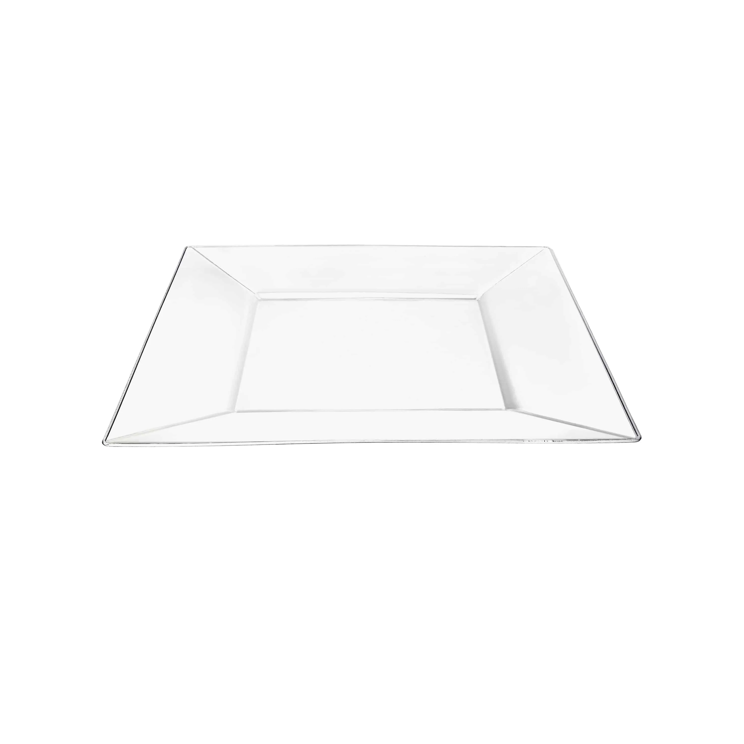 Squares Pearl Premium Plastic Square Dinnerware