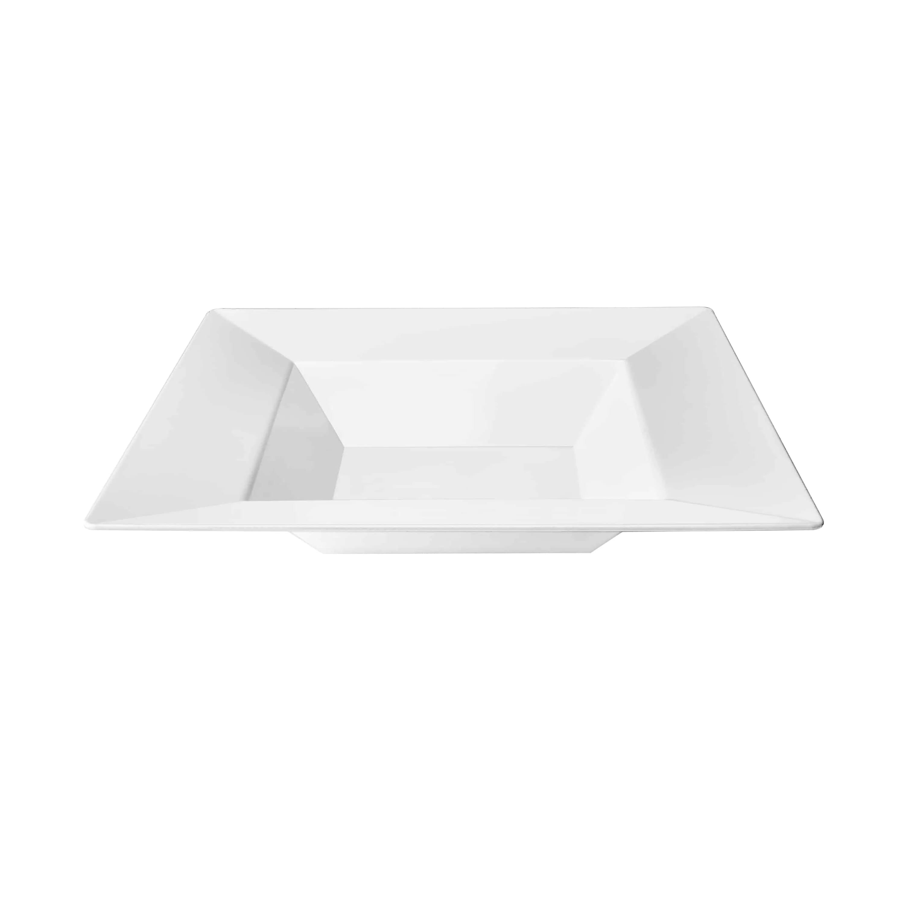 Squares Pearl Premium Plastic Square Dinnerware