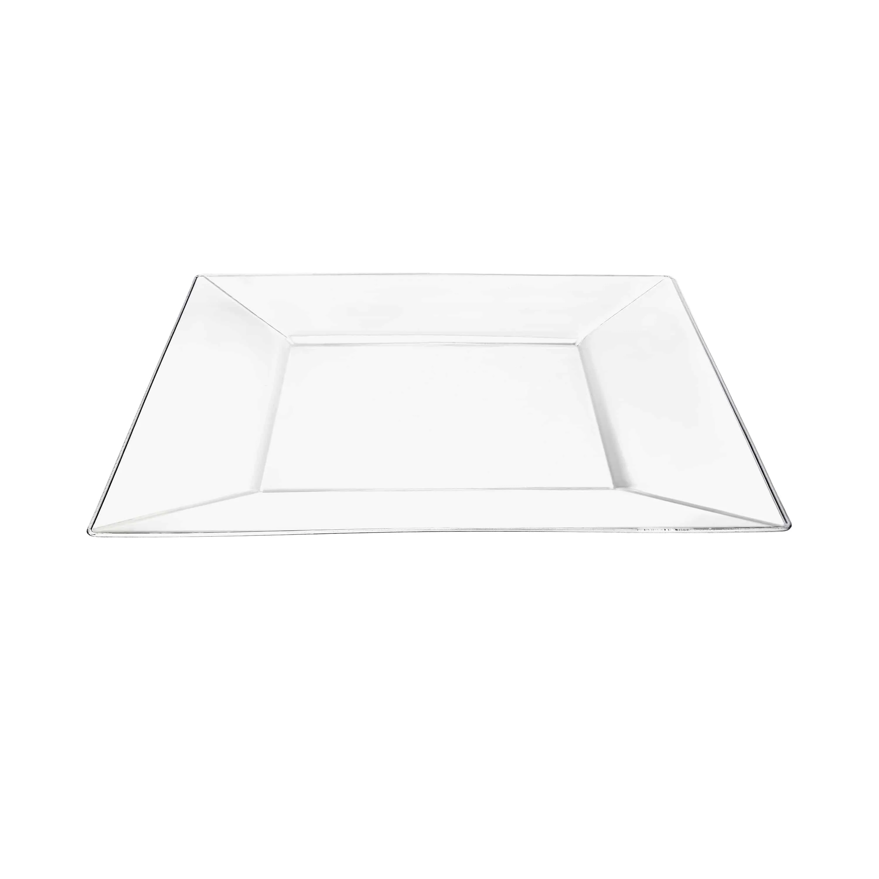 Squares Pearl Premium Plastic Square Dinnerware