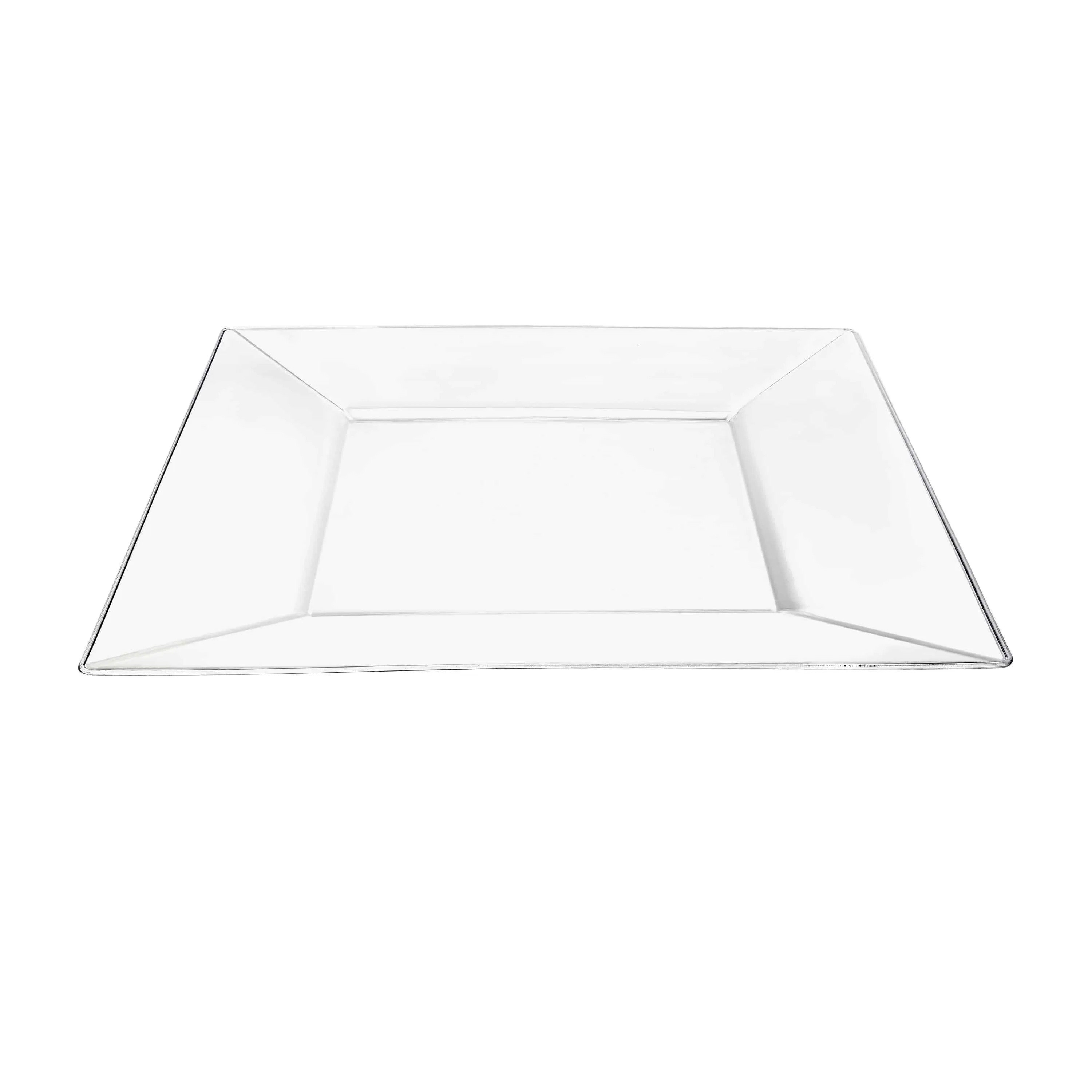 Squares Pearl Premium Plastic Square Dinnerware