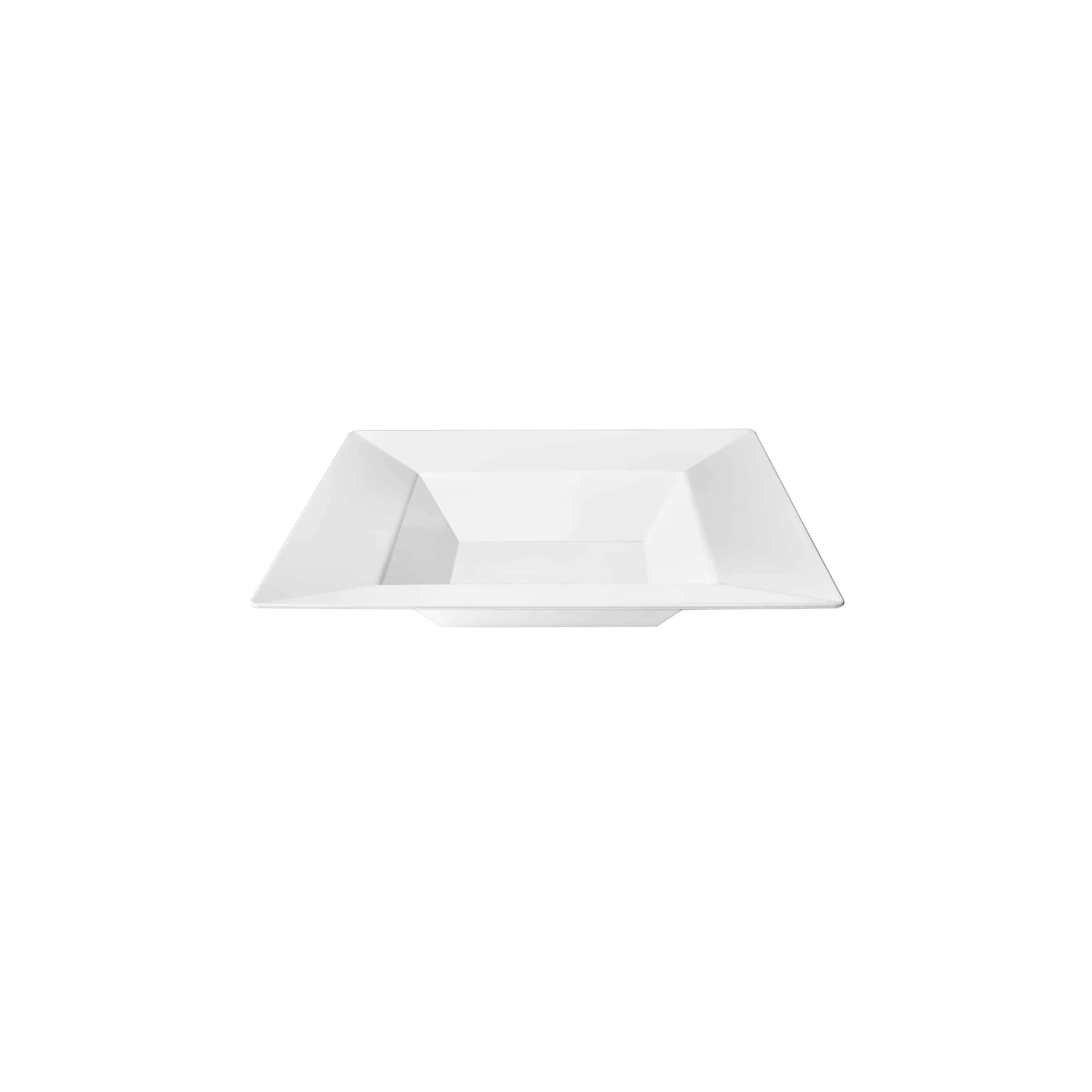 Squares Pearl Premium Plastic Square Dinnerware