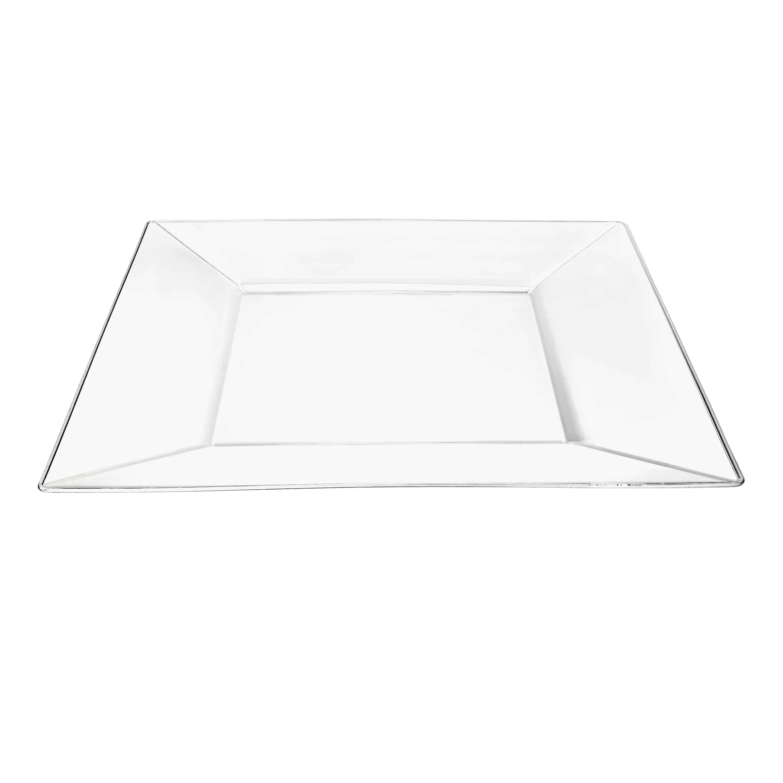 Squares Pearl Premium Plastic Square Dinnerware