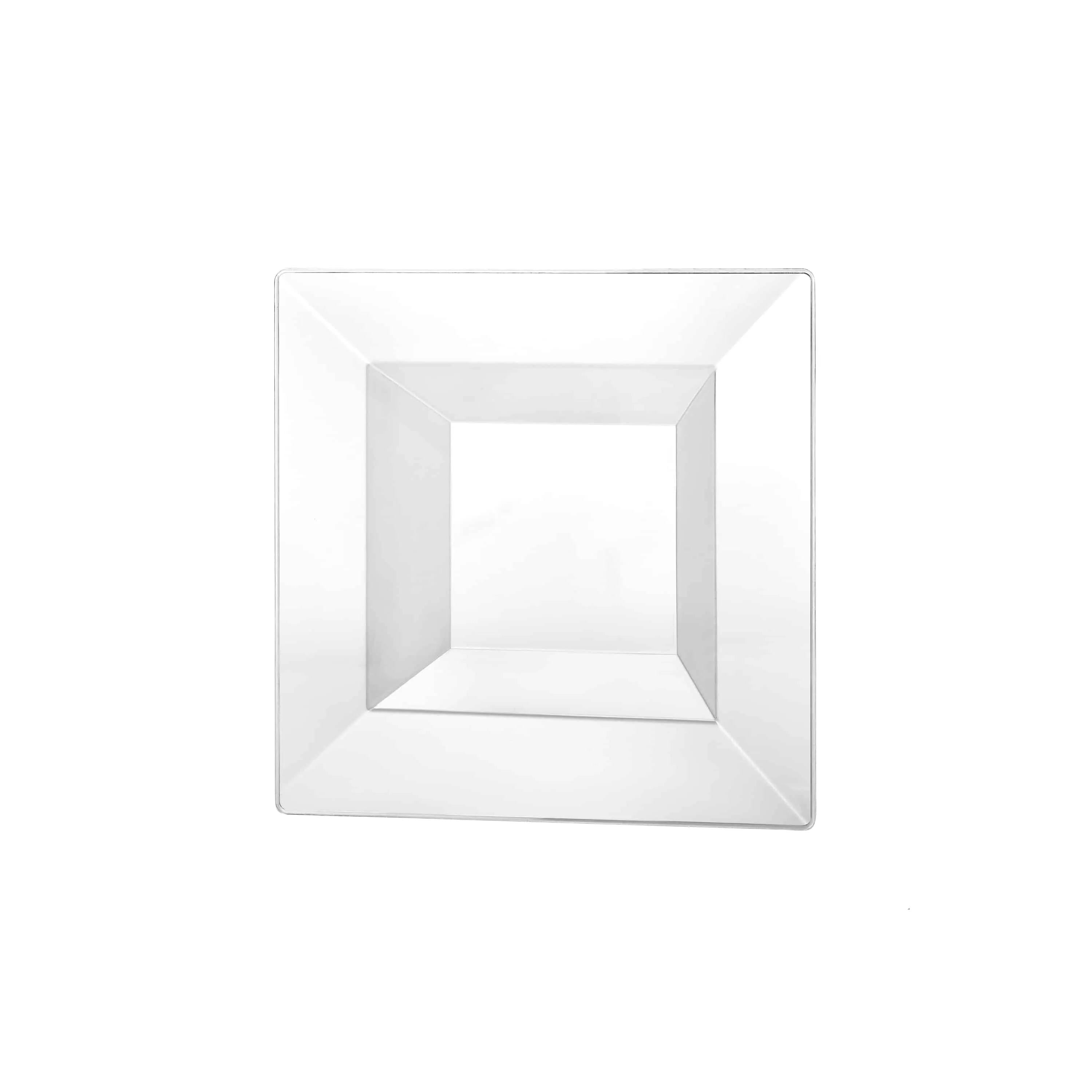 Squares Pearl Premium Plastic Square Dinnerware