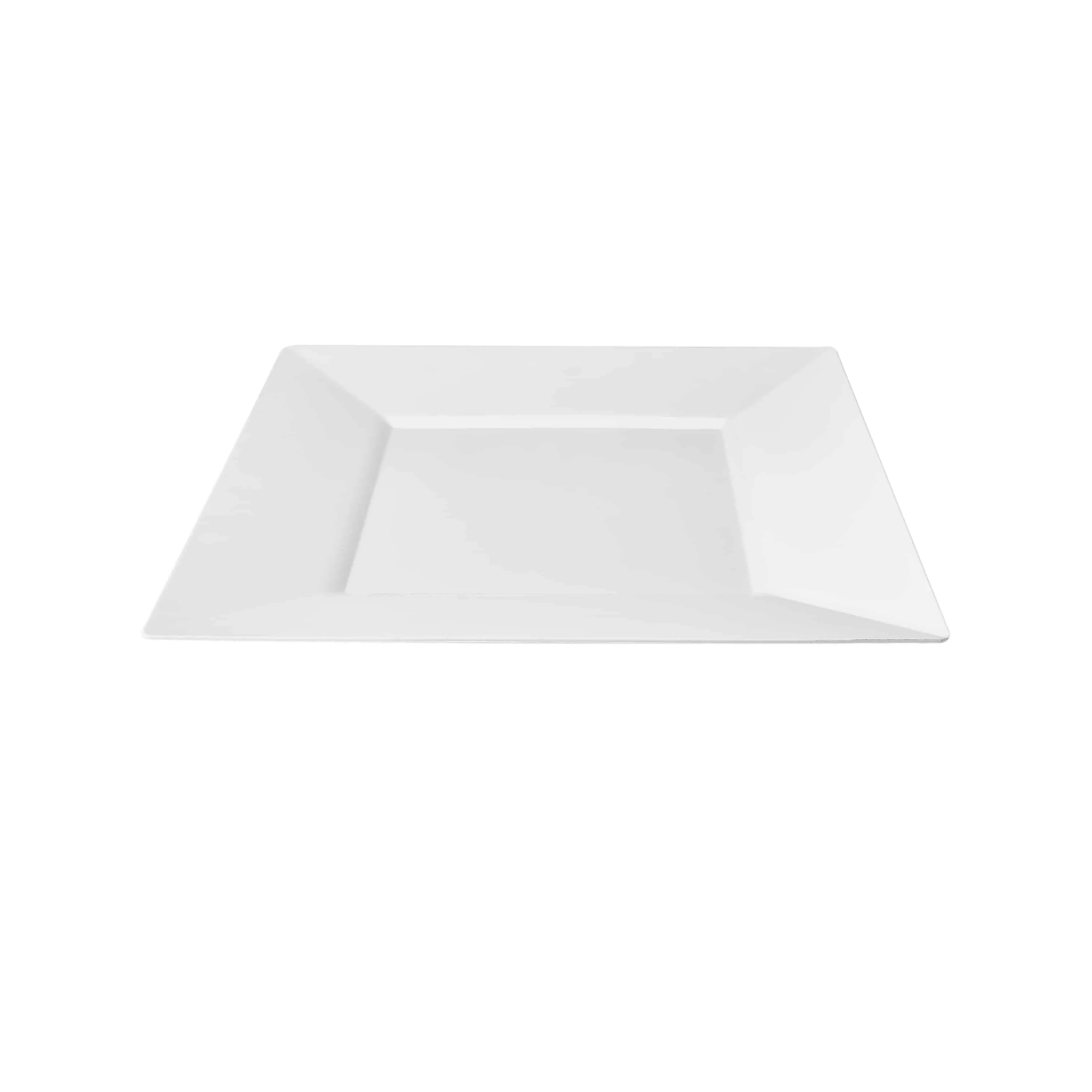 Squares Pearl Premium Plastic Square Dinnerware