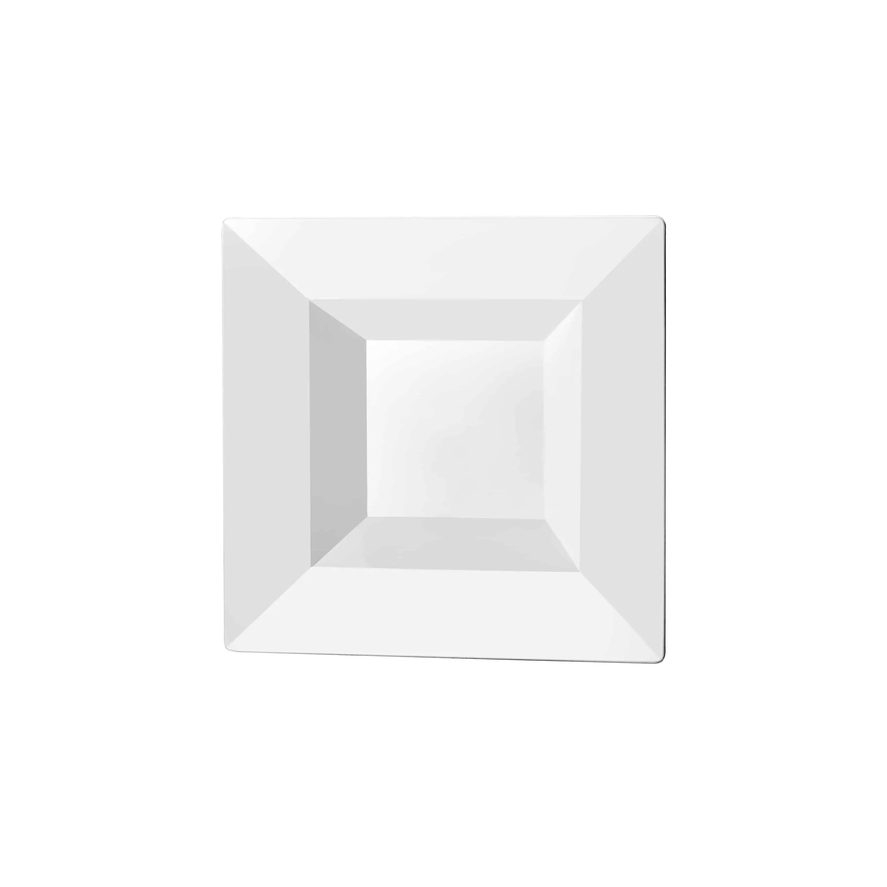 Squares Pearl Premium Plastic Square Dinnerware