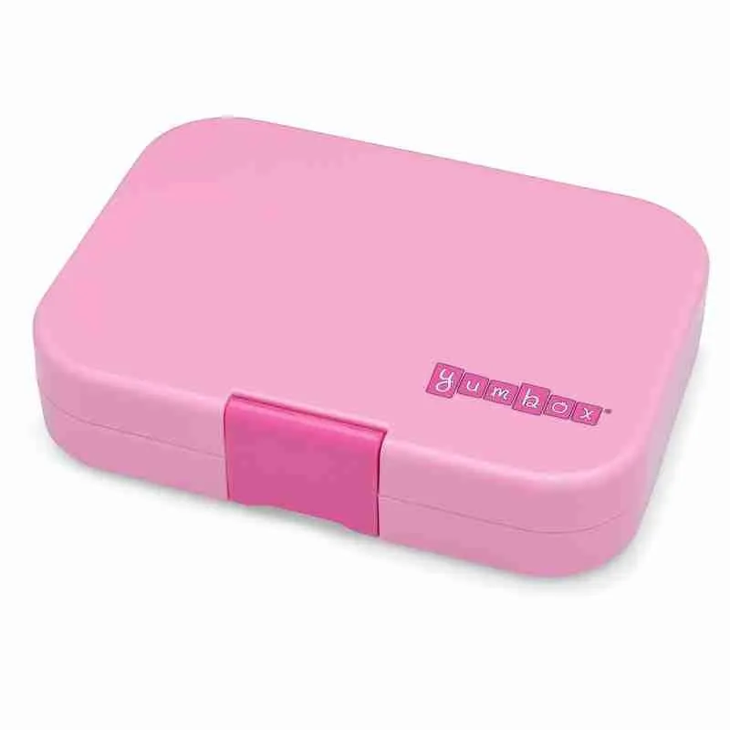 Yumbox Panino 4 Compartment Bento Box: Fifi Pink - Je Taime Paris Tray